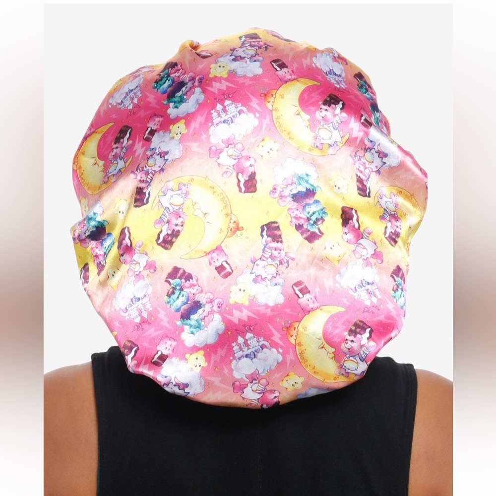 🆕 Sleep Cap Silky Bonnet Care Bears Monsters